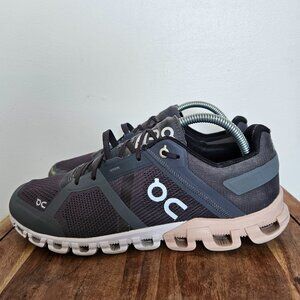 ON Cloudflow Running Sneakers Womens Size 10 Rock Rose Textile Shoes Active